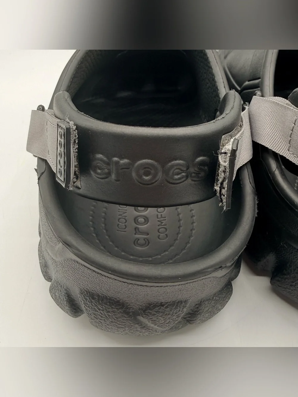 Crocs Classic All-Terrain Clog Black Unisex Men’s 9 Women’s 11 Comfort Shoes